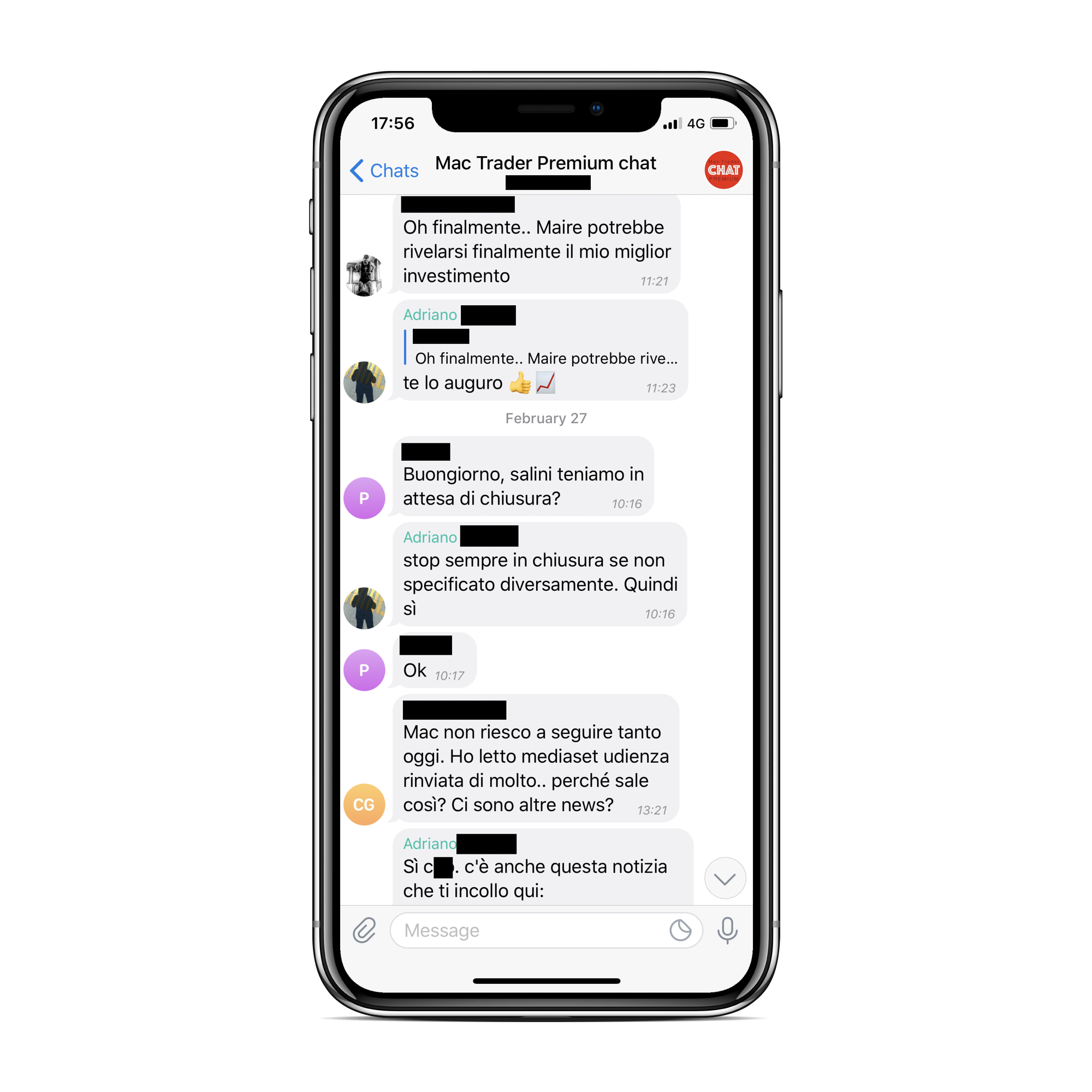 MAC Trader Premium Chat 5 Screenshot